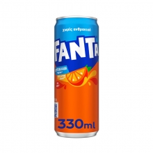 Fanta Πορτοκαλάδα Μπλε 330ml