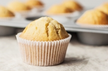Muffin Βουτύρου με Γέμιση Καραμέλα