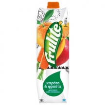 Frulite Καρότο - Πορτοκάλι - Μάνγκο 330ml