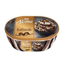 Παγωτό Aloma Profiterole 900ml (οικογενειακό)