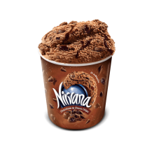 Παγωτό Nirvana Chocolate and Chocolate Chips (κύπελλο)