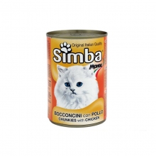 Γατοτροφή Simba Κονσέρβα Μοσχάρι 415gr