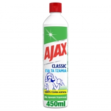Ajax Υγρό Τζαμιών Λεμόνι 450ml