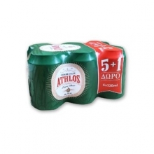 Athlos 330ml (5+1 ΔΩΡΟ)