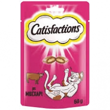 Catisfactions Ξηρά Τροφή Γάτας Μοσχάρι 60γρ.