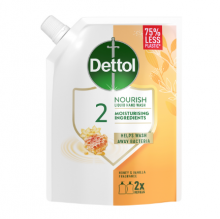 Dettol Honey Pouch 500ml