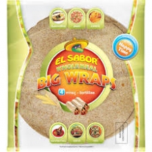El Sabor Big Wrap Tορτίγια Ολικής 25cm. 245γρ.