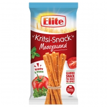 Elite Κριτσίνια Μεσογειακά Kritsi-Snack με Ντομάτα και Ρίγανη 125γρ.