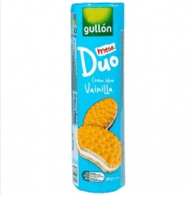 Gullon Mega Duo Μπισκότα Γεμιστά Βανίλια 500γρ.