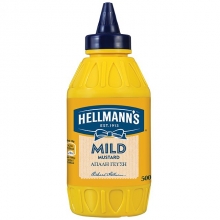 Hellmanns Μουστάρδα Απαλή 500ml