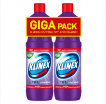 Klinex Ultra Lavender Χλωρίνη Giga Pack 2x1250ml