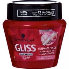 Schwarzkopf Gliss Ultimate Color Hair Μάσκα Μαλλιών για Διατήρηση Χρώματος 300ml