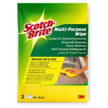 Scotch-Brite Πανί Γενικού Καθαρισμού 3τμχ