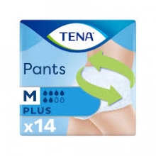 Tena Pants Plus Πάνες Βρακάκι Ακράτειας Medium 14τεμ.