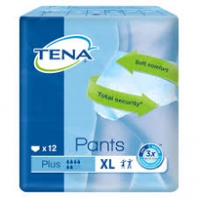 Tena Plus Πάνες Βρακάκι Ακράτειας XLarge 12τεμ.