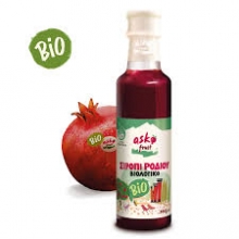 Ρογδόμελο Σιρόπι Βιολογικού Ροδιού 300ml