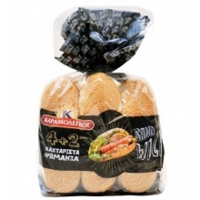 Καραμολέγκος Ψωμάκια Σάντουιτς 6 Τεμάχια 480γρ.