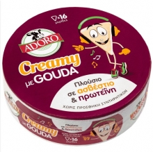 Adoro Creamy Τριγωνάκια με Creamy Gouda 125gr