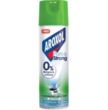 Aroxol Κατσαριδοκτόνο Spray Pure και Strong Κατσαρίδες Μυρμήγκια 300ml
