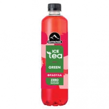 BLACK FRIDAY: 2 Όλυμπος Green Tea Φράουλα, Δυόσμος και Ιβίσκος χωρίς Ζάχαρη 500ml (1+1 ΔΩΡΟ)