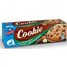 BLACK FRIDAY: 2 Συσκευασίες Αλλατίνη Μπισκότα Cookie με Κομμάτια Σοκολάτας και Φουντουκιού 175gr (1+1 ΔΩΡΟ)