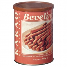 Bevelini Πουράκια με Κρέμα Κακάο και Φουντούκι 400gr