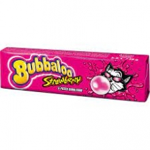 Bubbaloo stick Φράουλα 5τμχ.