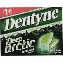 Dentyne Deep Arctic Δυόσμος 12τμχ 16.8gr