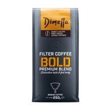 Dimello Καφές Φίλτρου Bold Αλεσμένος 250gr