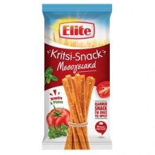 Elite Κριτσίνια Μεσογειακά Kritsi-Snack με Ντομάτα και Ρίγανη 125gr