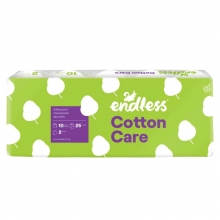 Endless Χαρτί Υγείας Cotton Care 2Φύλλων 10τεμ