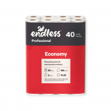 Endless Χαρτί Υγείας 2Φυλλο Economy 40τμχ
