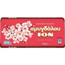 Ion Σοκολάτα Γάλακτος Αμυγδάλου 100gr