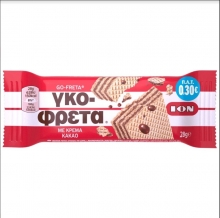 Ion Γκοφρέτα με Κρέμα Κακάο 28gr