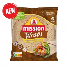 Mission Τορτίγιες Ολικής Άλεσης 25cm 6x370gr