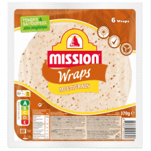 Mission Τορτίγιες Πολύσπορες 6τμχ 370gr