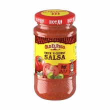 Old El Paso Salsa Thick N Chunky Hot 226gr