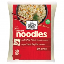 Oriental Express Noodles 3` με Γεύση Ψητές Γαρίδες 87gr