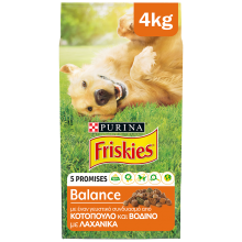 Friskies Balance Για Ενήλικους Σκύλους Κοτόπουλο και Λαχανικά 1,5kg