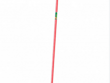 Scotch Brite Κοντάρι Σκούπας - Σφουγγαρίστρας Μεταλλικό με Πλαστική Επένδυση σε Κόκκινο Χρώμα 130cm