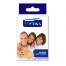 Septona Family Επιδεσμικά Επιθέματα σε Διάφορα Μεγέθη Οικογενειακή Συσκευασία 40τμχ