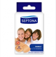 Septona Family Επιδεσμικά Επιθέματα σε Διάφορα Μεγέθη 20τμχ