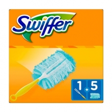 Swiffer Duster Kit Λαβή + 5 Ανταλλακτικά Φτερά Ξεσκονίσματος