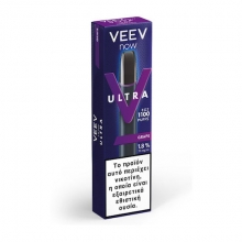 Veev Now Ultra Ηλεκτρονικό Τσιγάρο μιας Χρήσης Grape 1.8% 20mg 2ml 1100 Puffs - 9.80€