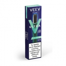 Veev Now Ultra Ηλεκτρονικό Τσιγάρο μιας Χρήσης Classic Mint 1.8% 20mg 2ml 1100 Puffs - 9.80€