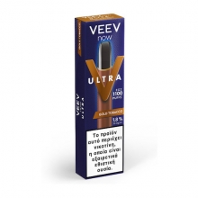 Veev Now Ultra Ηλεκτρονικό Τσιγάρο μιας Χρήσης Gold Tobacco 1.8% 20mg 2ml 1100 Puffs - 9.80€