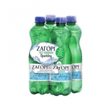 Ζαγόρι Go Green Ανθρακούχο Φυσικό Μεταλλικό Νερό 4x500ml