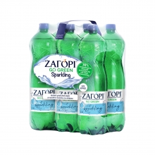Ζαγόρι Go Green Ανθρακούχο Φυσικό Μεταλλικό Νερό 6x1.5lt