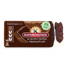 Καραμολέγκος Ψωμί του Τοστ Πολύσπορο 340gr