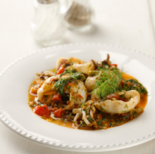 Σουπιές με Μάραθα